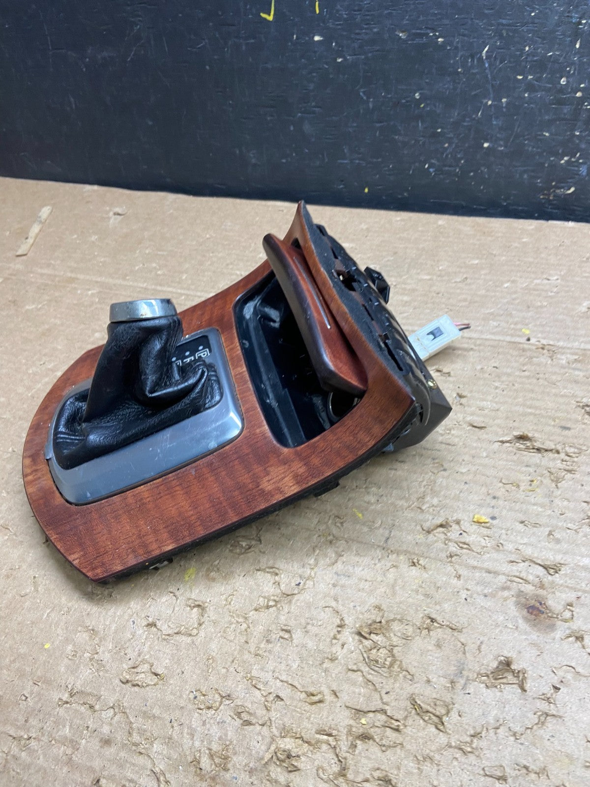 2007 to 2009  Infiniti G35 G37 Center Console Shifter Floor Bezel Panel w3241 DG4