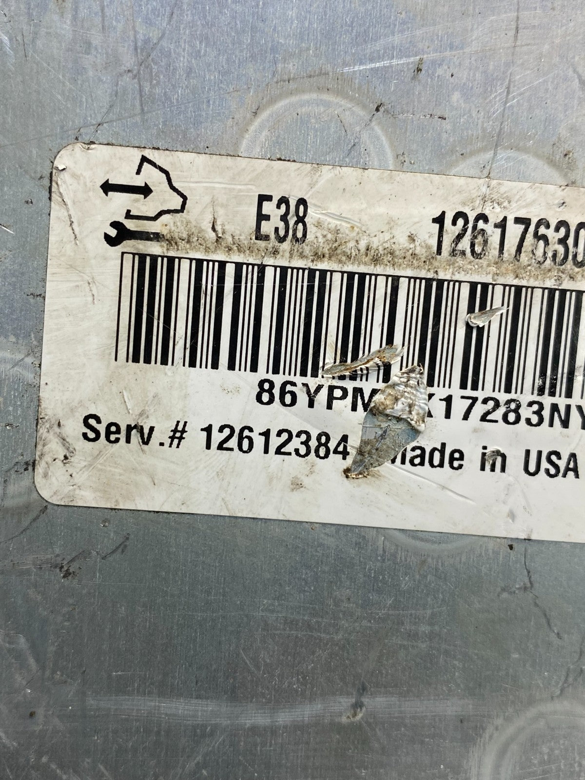 2008 Chevrolet Silverado 2500 5.3L Engine Control Module ECM ECU AE9894 DW2