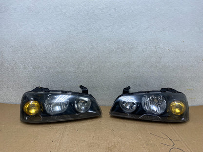 2004 2005 2006 Hyundai Elantra Left+Right Set Halogen Headlights U9908 DW0