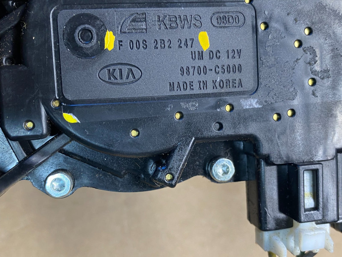 2014-2015 Kia Sorento Rear Glass Windshield Wiper Motor V5267 DG5