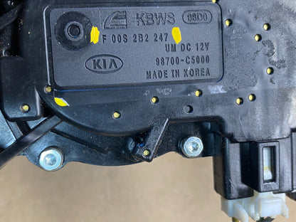 2014-2015 Kia Sorento Rear Glass Windshield Wiper Motor V5267 DG5