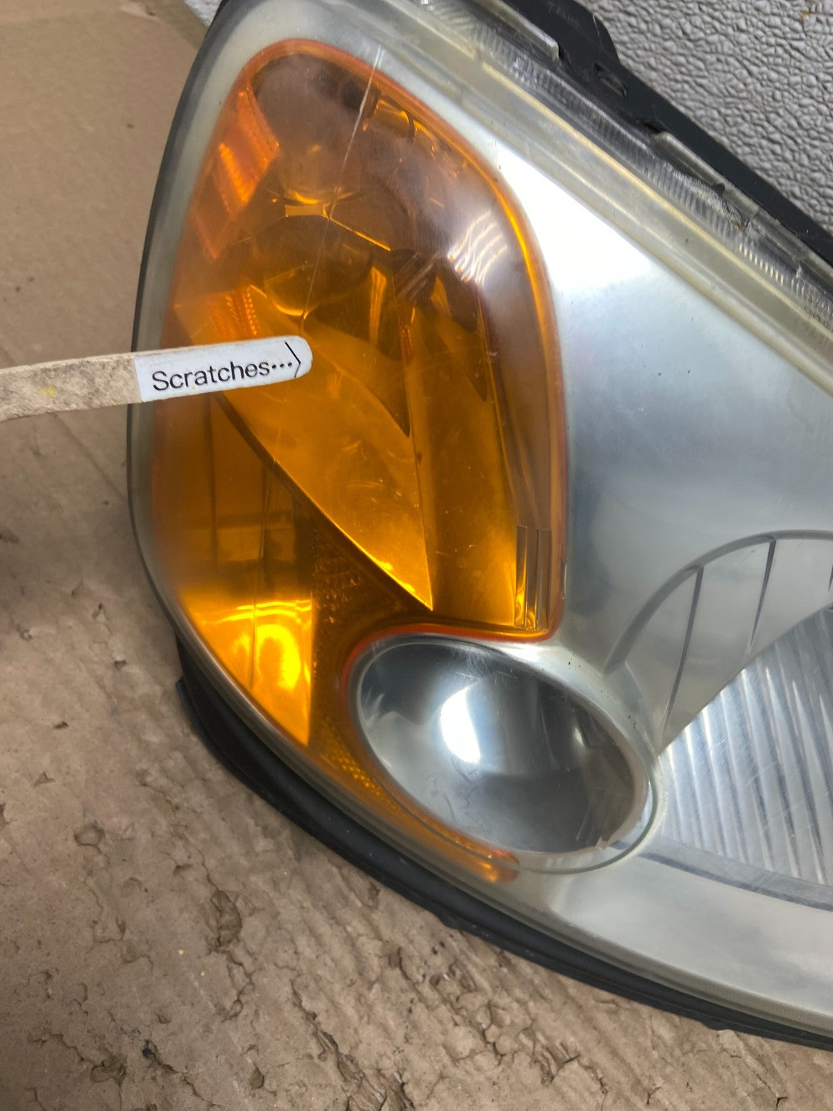 2001 - 2003 Honda Civic Coupe Headlight Halogen Right Passenger Rh Oem AB1648 DW3