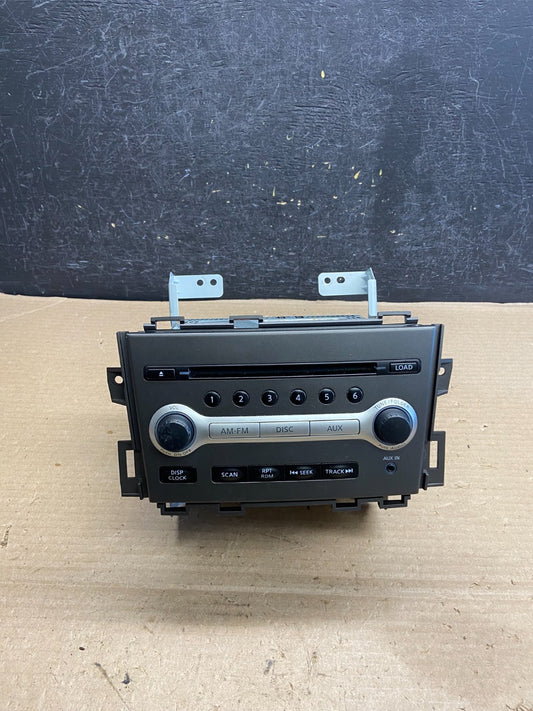 2011 - 2014 Nissan Murano AM FM Radio CD Player Panel AH3622 DG0