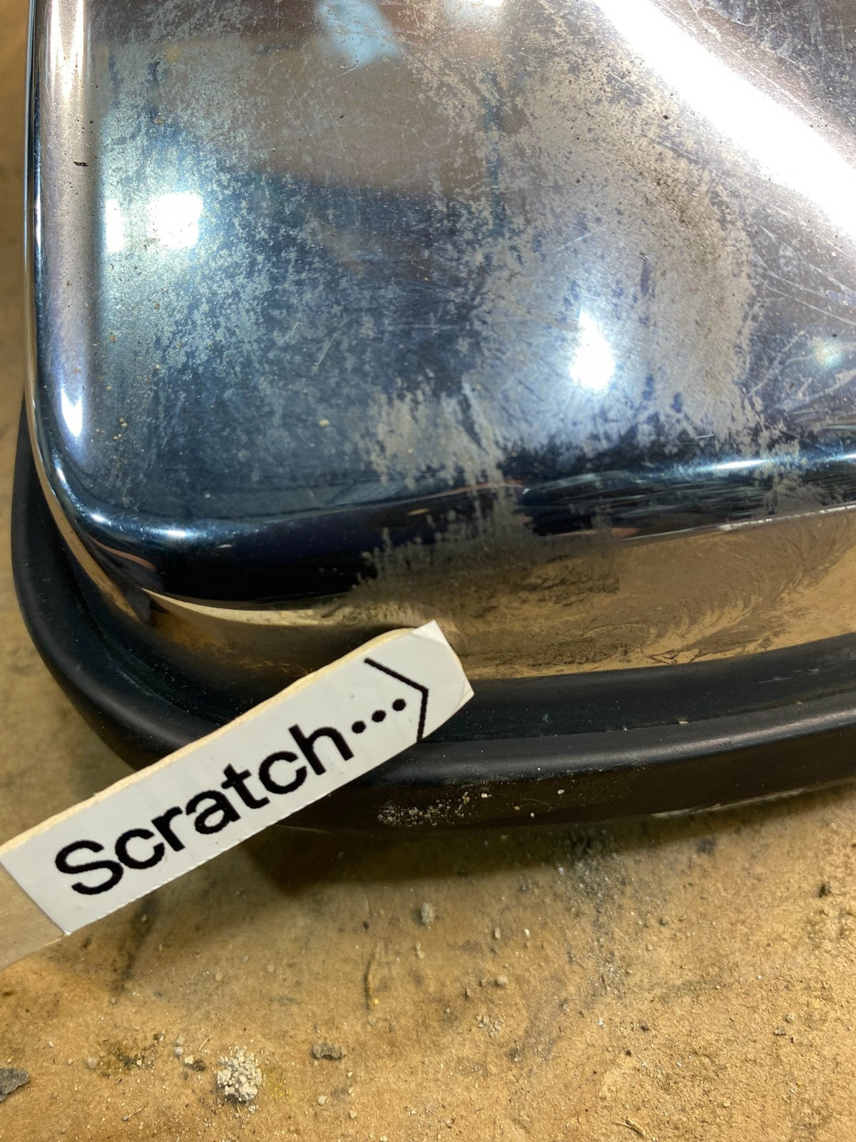 1972-1989 Mercedes R107 450SL 380SL Right Passenger View Door Mirror AB3894 DG4