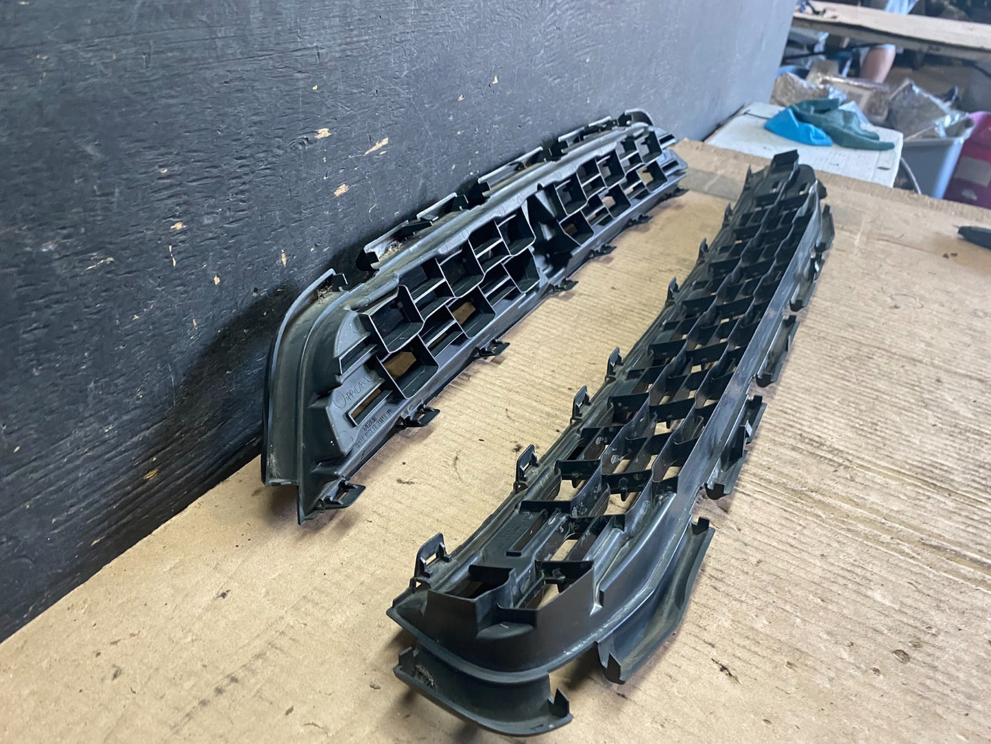 2013-2015 Mitsubishi Outlander Front Upper Lower Set Grille Q0682 DG5
