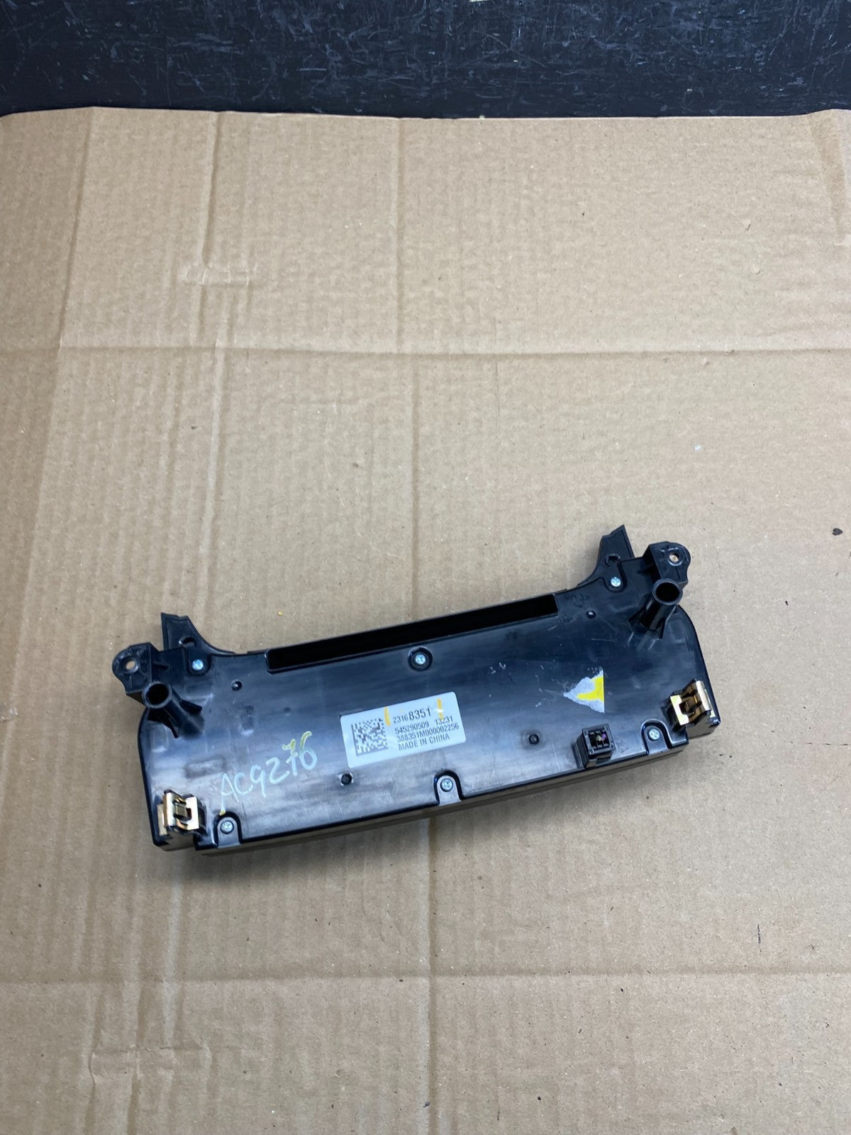2013 to 2016 Chevrolet Malibu AC Heat Temperature Climate Control AC9276 DG3