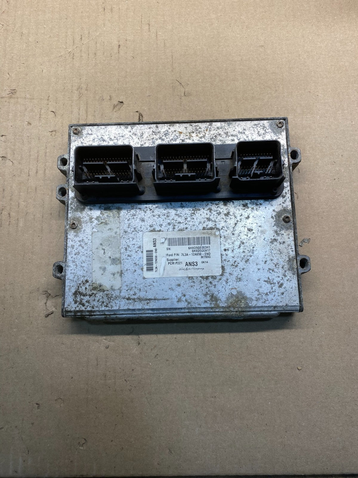 2006 Ford Van E150 E250 4.6L Engine Control Module  ECU 7l3a-12a650-en AC0815 DG0