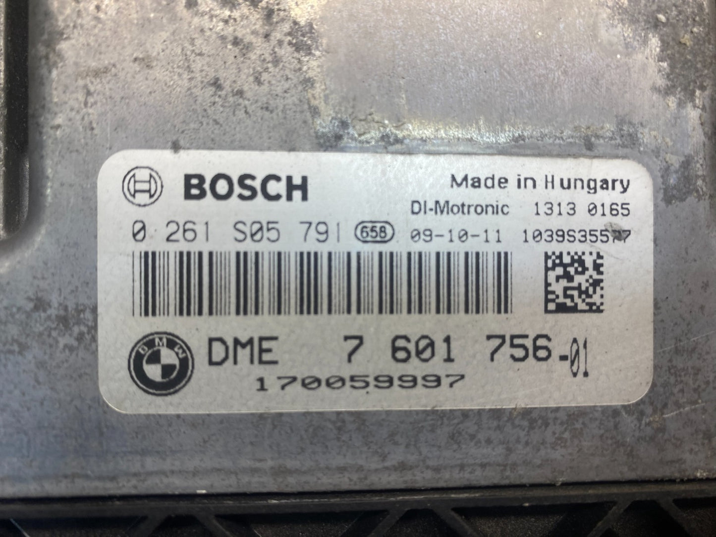 2009 to 2012 Mini Cooper Engine Computer Ecu Pcm Ecm Pcu AD1465 DG2