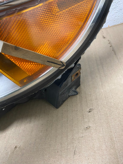 2011 to 2014 Ford Edge Front Left+Right Headlights Halogen AE9687 DW9