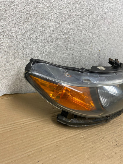 2006 - 2008 Honda Civic Coupe Headlight Halogen Right Passenger Rh AG9097 DW2