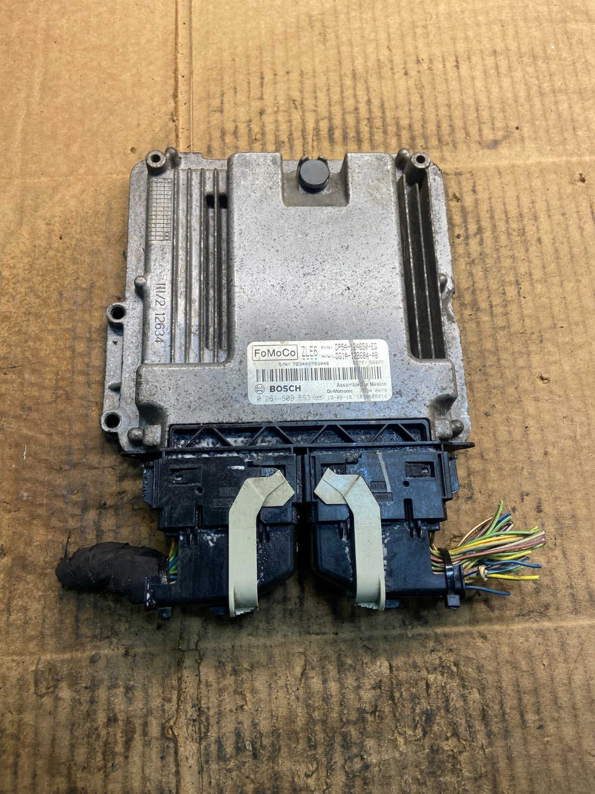 2013 2014 2015 Lincoln MKX Engine Control Module Unit Ecu Ecm OEM y4392 DG0