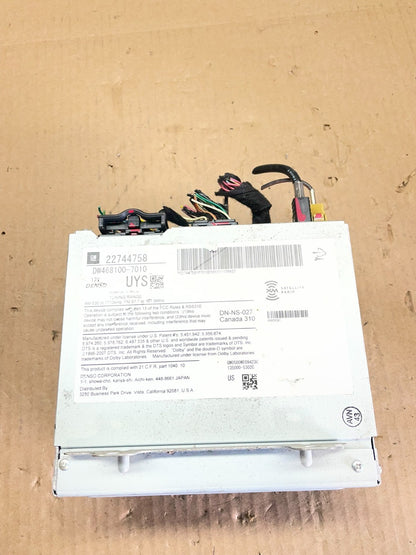 2010 to 2011 Cadillac SRX AM/FM/CD/MP3 Radio Head Unit Receiver AB3122 DG4