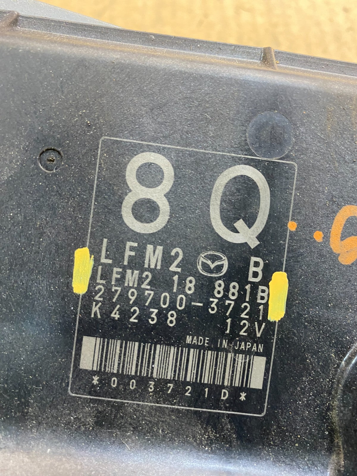 2006 Mazda 3 Engine Computer Module ECM ECU  279700-3721 OEM AC4279 DG2