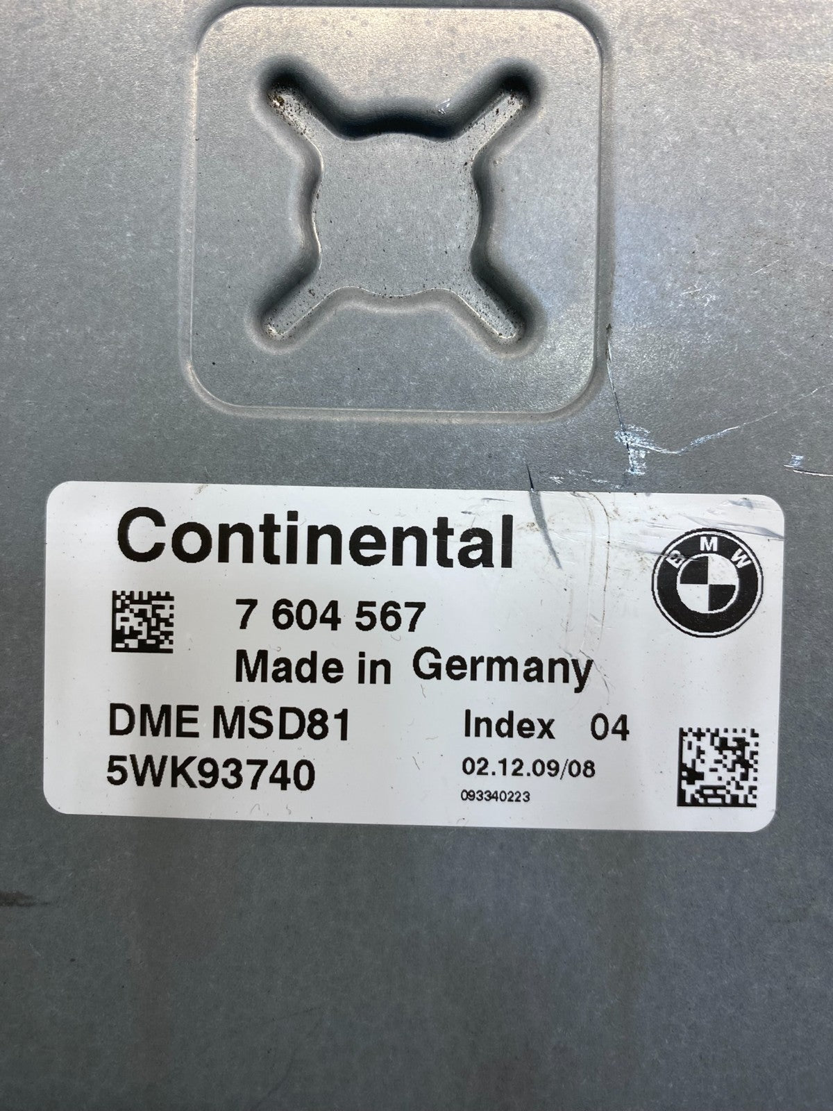2007 to 2010 BMW N54 335i 535i Engine ECU ECM Computer Module 7604567 ac0825 DG2