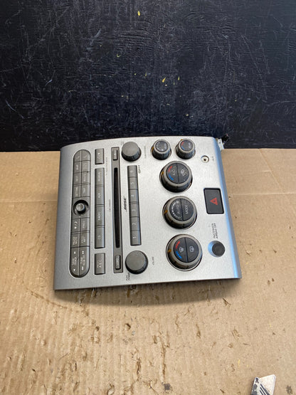 2004 to 2007 Nissan Armada Radio CD Player A/C Climate Control AC9092 DG1