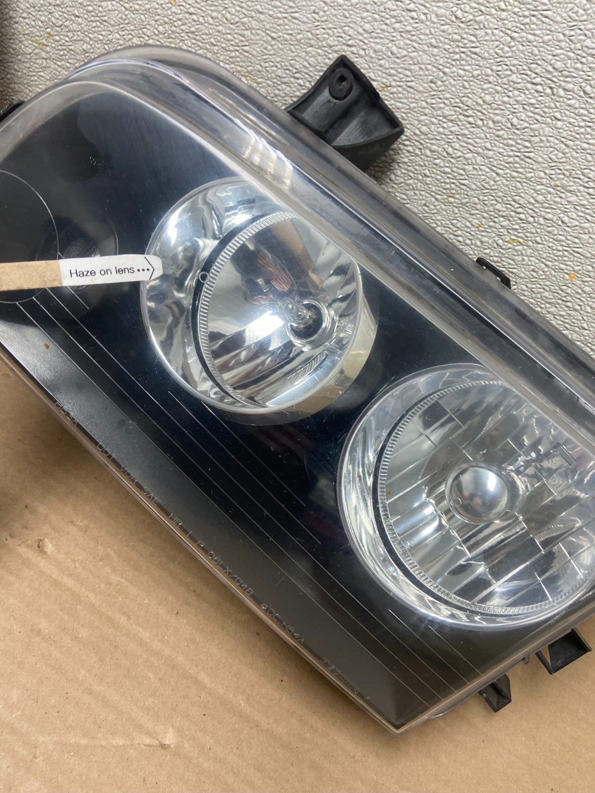 2007 to 2010 Dodge Charger Left+Right Set Side Headlights AA8767 DW6