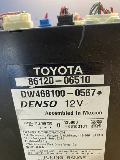 2010 2011 Toyota Camry Radio AM/FM Climate Control ac6937 DG6