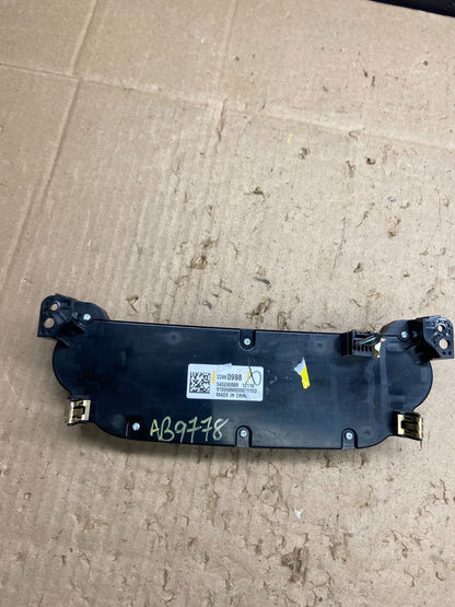 2013 Chevrolet Malibu AM FM Radio Control Panel Oem AB9778 DG5