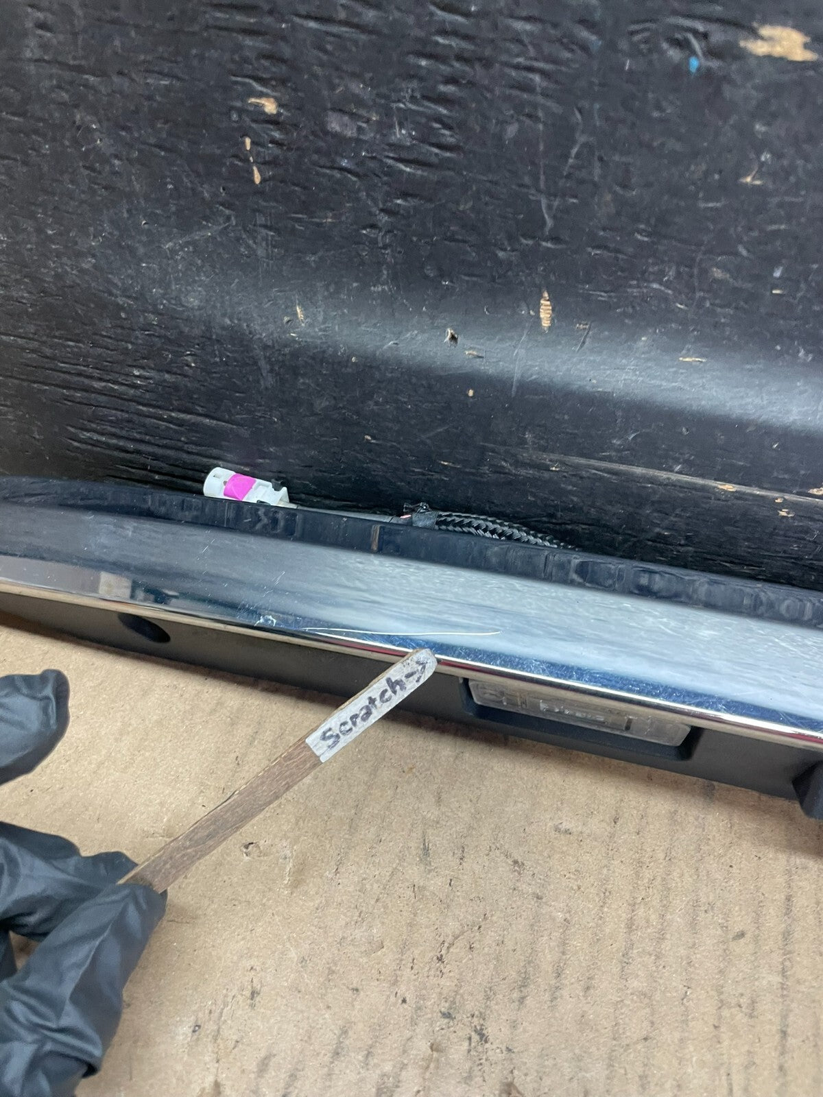 2011-2016 Mercedes-Benz B-Class W242 Tailgate Rear Chrome Trim Camera M6121 DG3