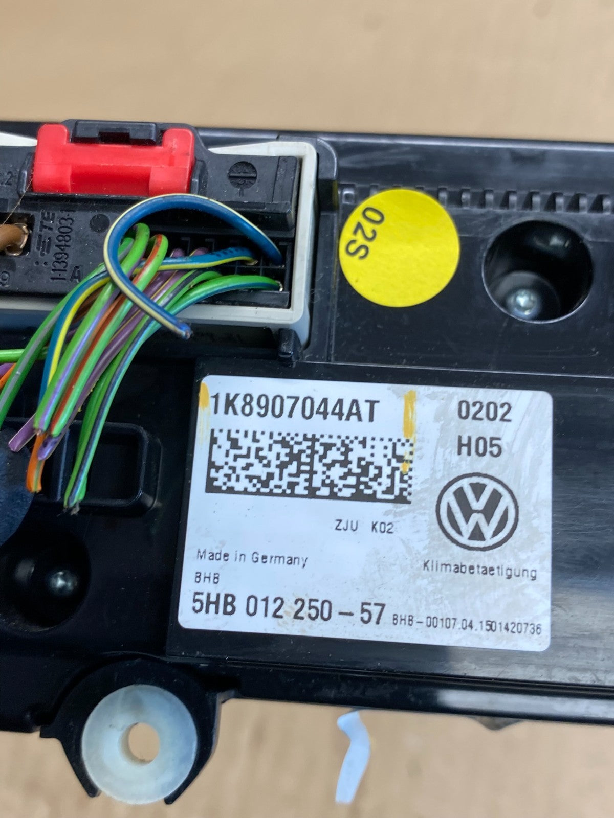 Volkswagen Eos Ac Heater Climate Control 1K8907044AT AC6182 DG5