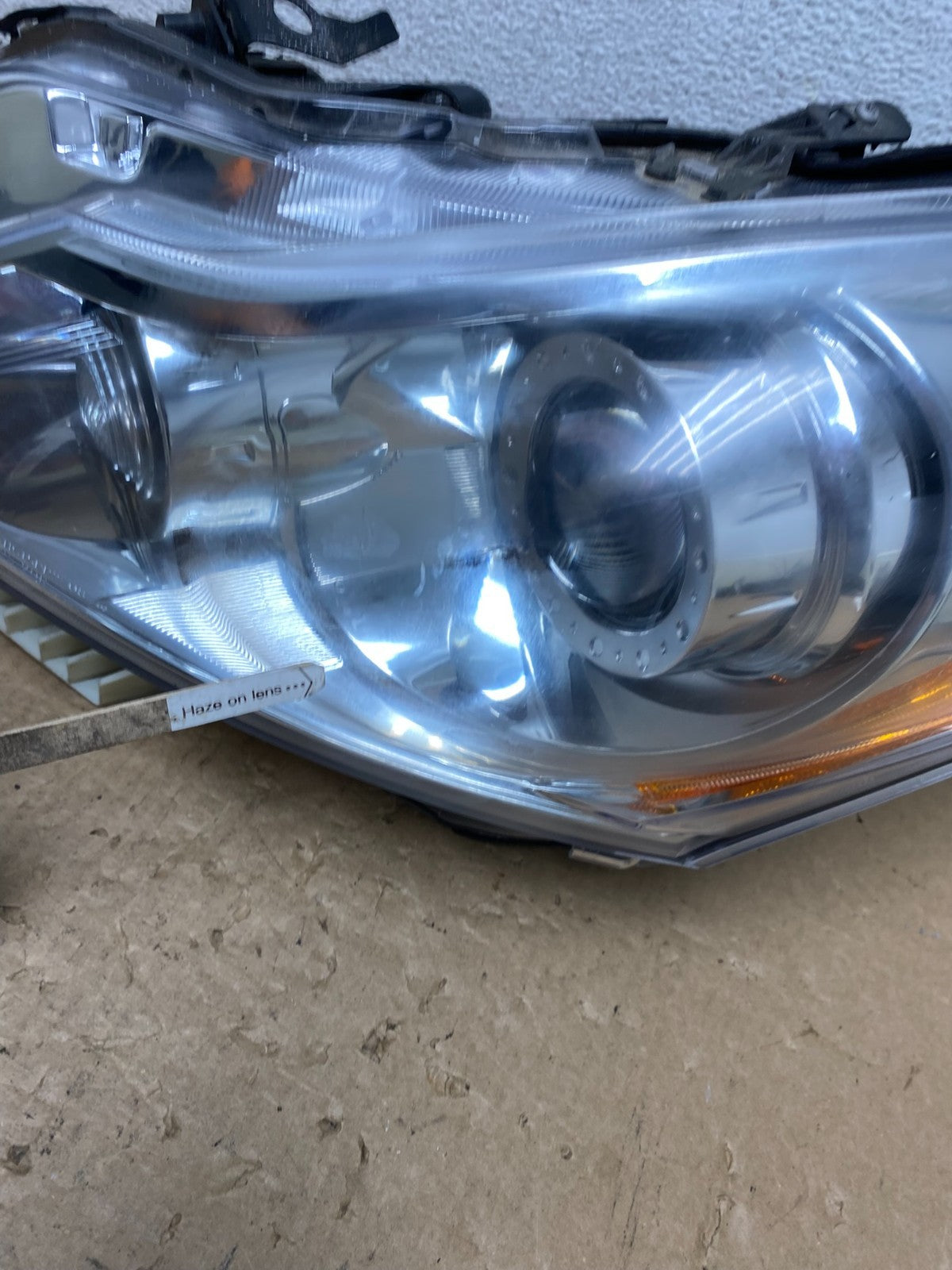 Sedan 4Door 2010 to 2013 Infiniti G37 Left Driver Headlight Xenon AG1121 DW4