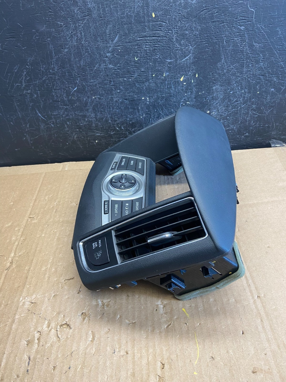 2011 2012 2013 Nissan Maxima Radio Audio Panel Control Bezel Trim AD2198 DG2