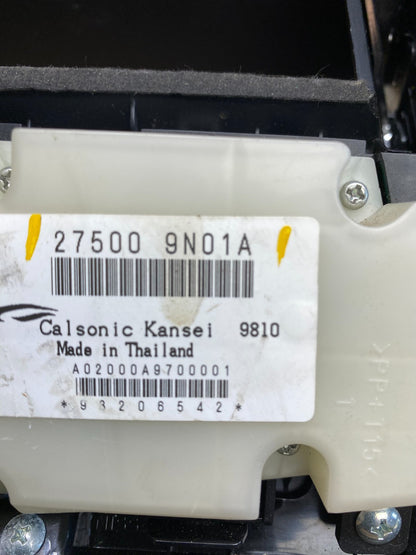 2009-2014 Nissan Maxima Center Console Climate Control Radio Bezel AC9461 DG5