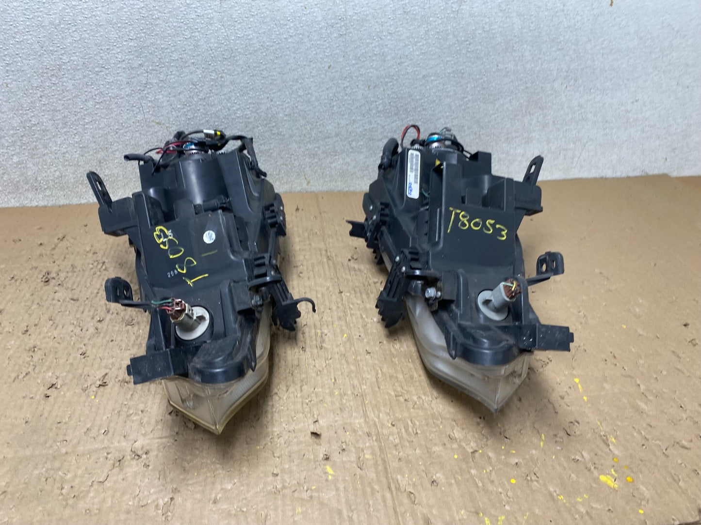 Halogen 2011 2012 2013 2014 Nissan Murano Headlights Left+Right T8053 DW9