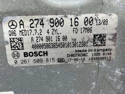 2015 to 2018 Mercedes C300 E350 Engine Computer Module ECM ECU AF8965 DG2