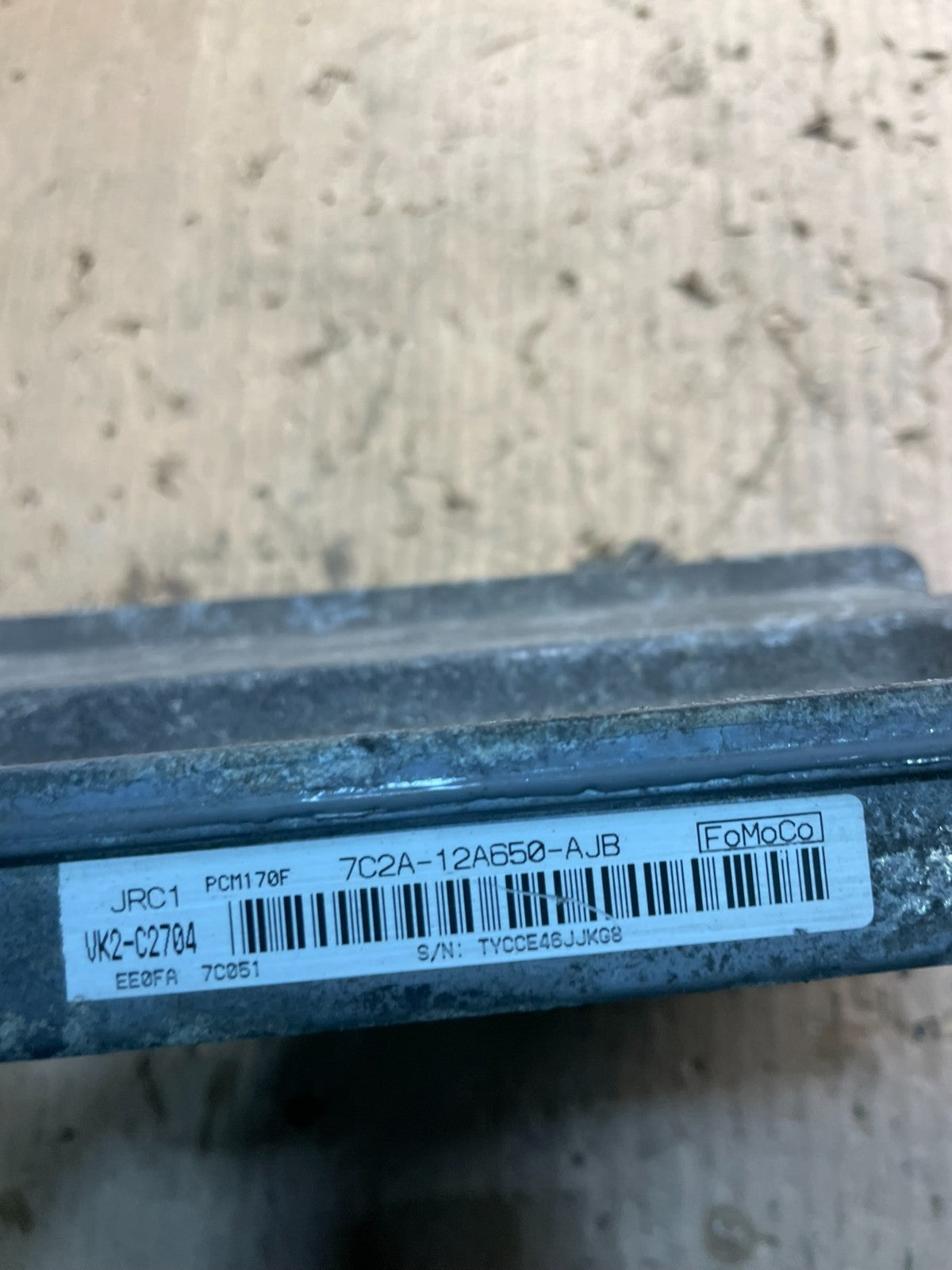 2007-2008 Ford E150 ECM ECU Engine Computer Module 7c2a-12a650-ajb OEM u1979 DG3
