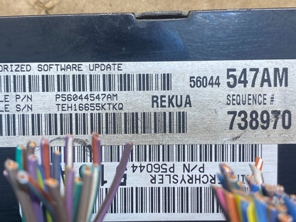 2005 to 2006 Jeep Grand Cherokee 3.7L Ecm Ecu Computer p56044547am AF6676 DW2