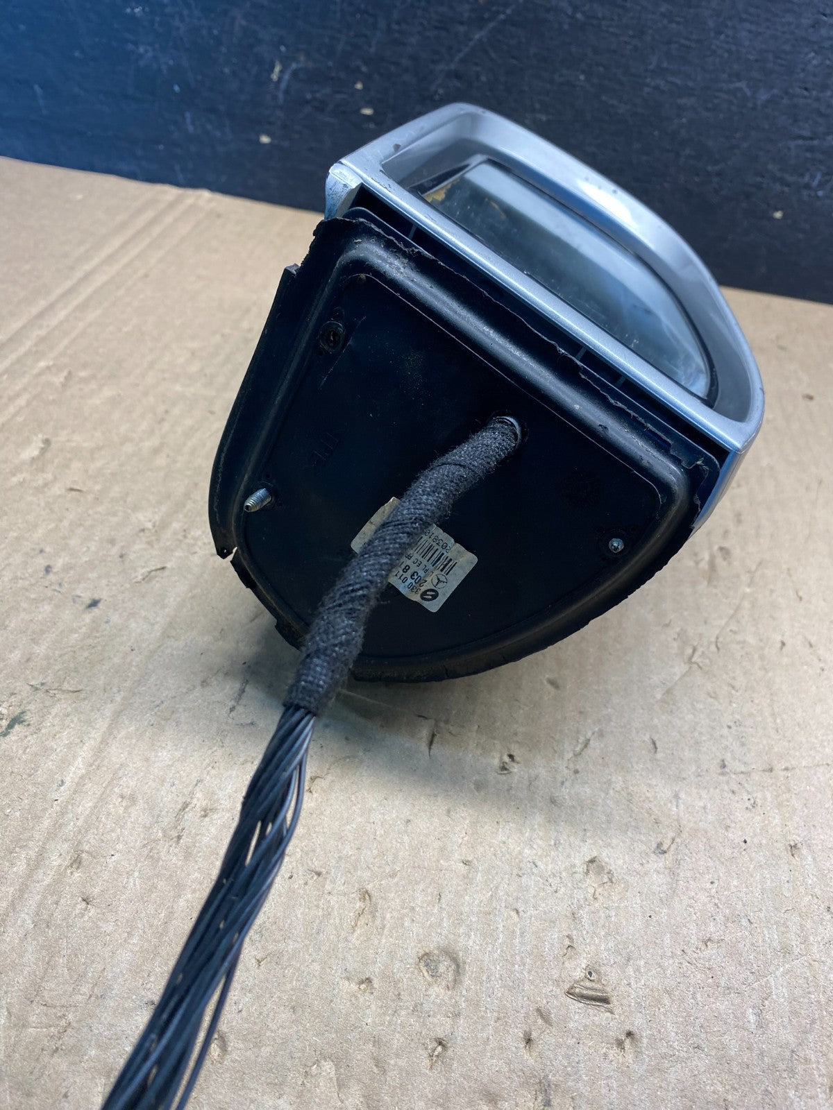 2003 to 2006 Mercedes E-Class Left Driver LH Side View Door Mirror AE7663 DW4