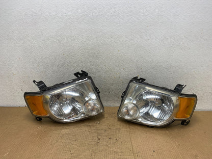 2008 to 2012 Ford Escape Headlights Left+Right Side Set Halogen AI8275 DW0