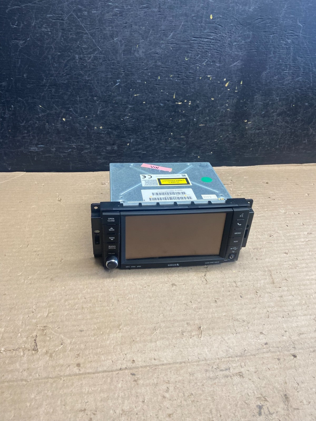 2011-2016 Chrysler Town Country Screen Display Player Satelite Radio ah5288 DG0