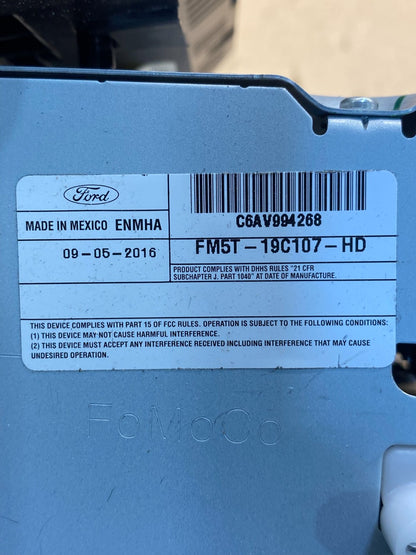 2015 to 2018 Ford Focus Fusion Radio Screen Receiver AM FM AG1899 DG5