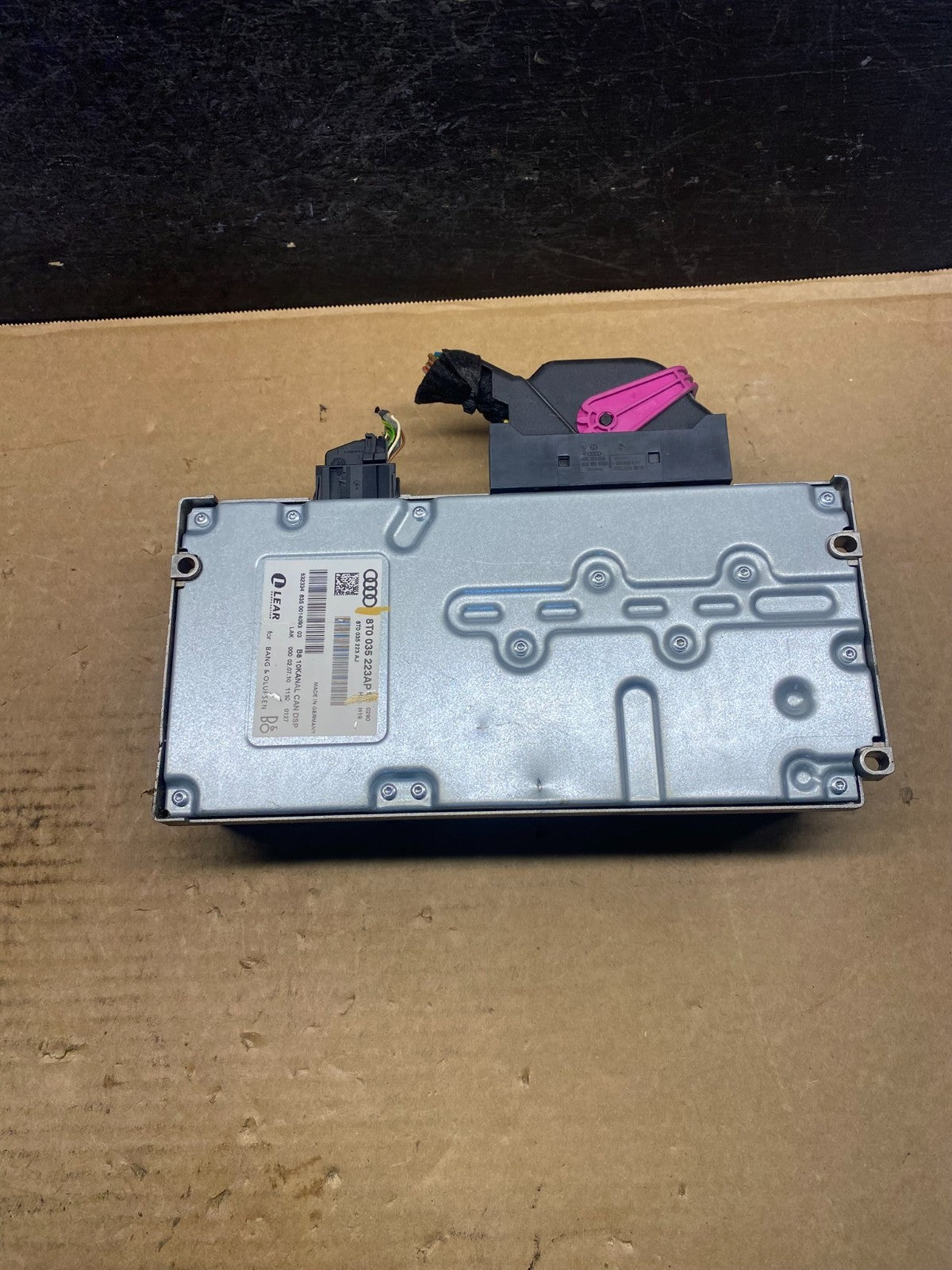 2008 to 2012 Audi A4 Radio Stereo Amplifier Amp af6711 DG1