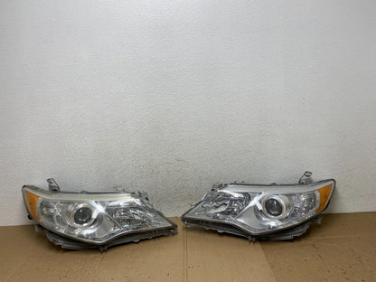 2012 2013 2014 Toyota Camry Left+Right Halogen Headlights AE8971 DW0