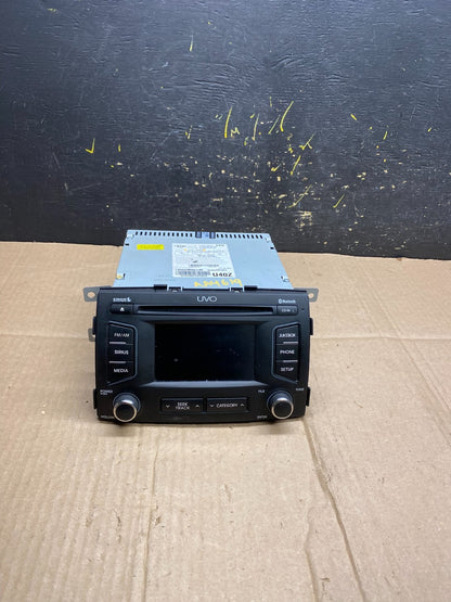 2012 2013 Kia Sorento AM/FM CD Radio Control Panel Screen Display AA4619 DG0