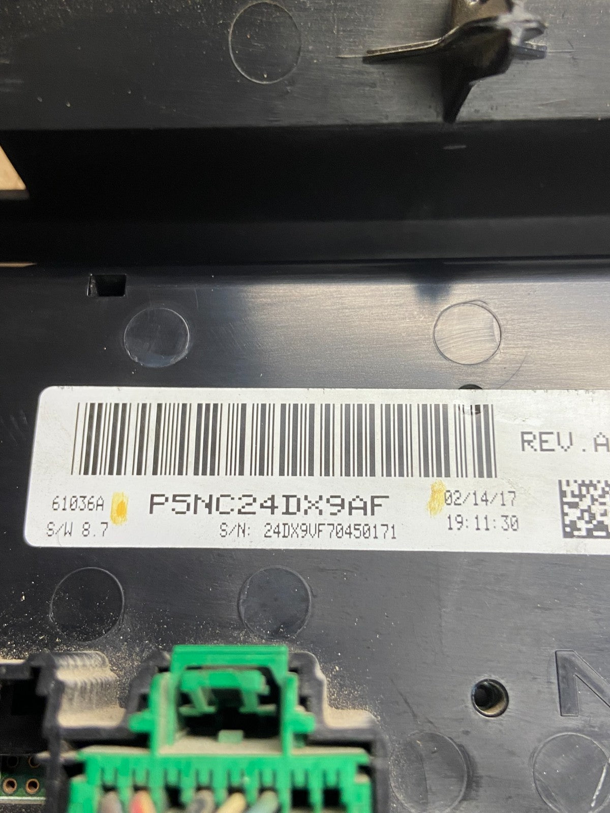2014 to 2018 Ram Promaster Climate Control Radio Bezel Trim ad6870 DG5