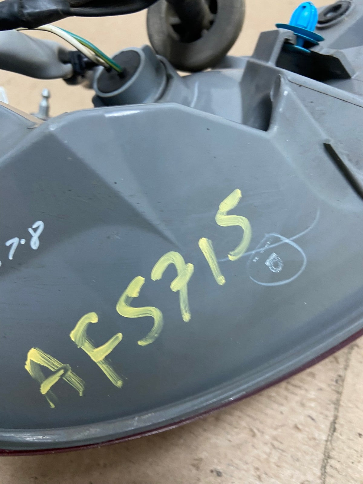 2014 2015 2016 Infiniti Q50 Right Passenger RH Side Tail Light AF5715 LK6