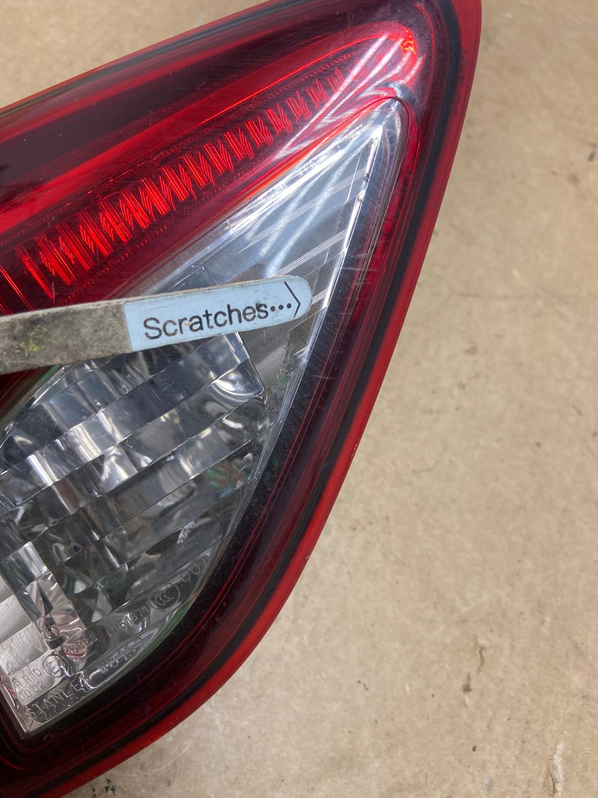 2013 to 2016 Mazda CX-5 CX5 Left Driver LH Tail Light Inner AE3121 LK3