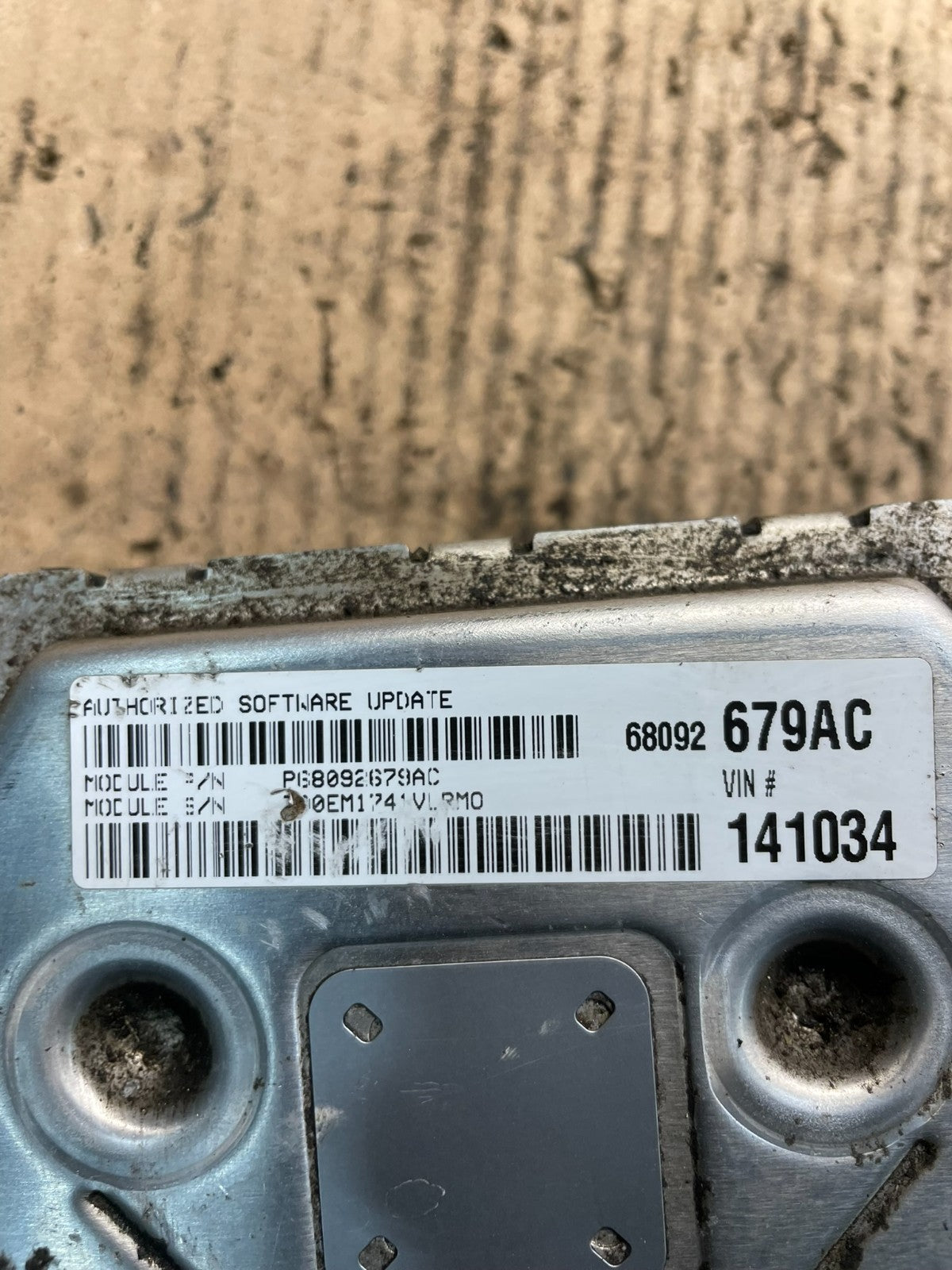 2011 2012 Dodge Journey ECU ECM Engine Computer Module s8415 DG4