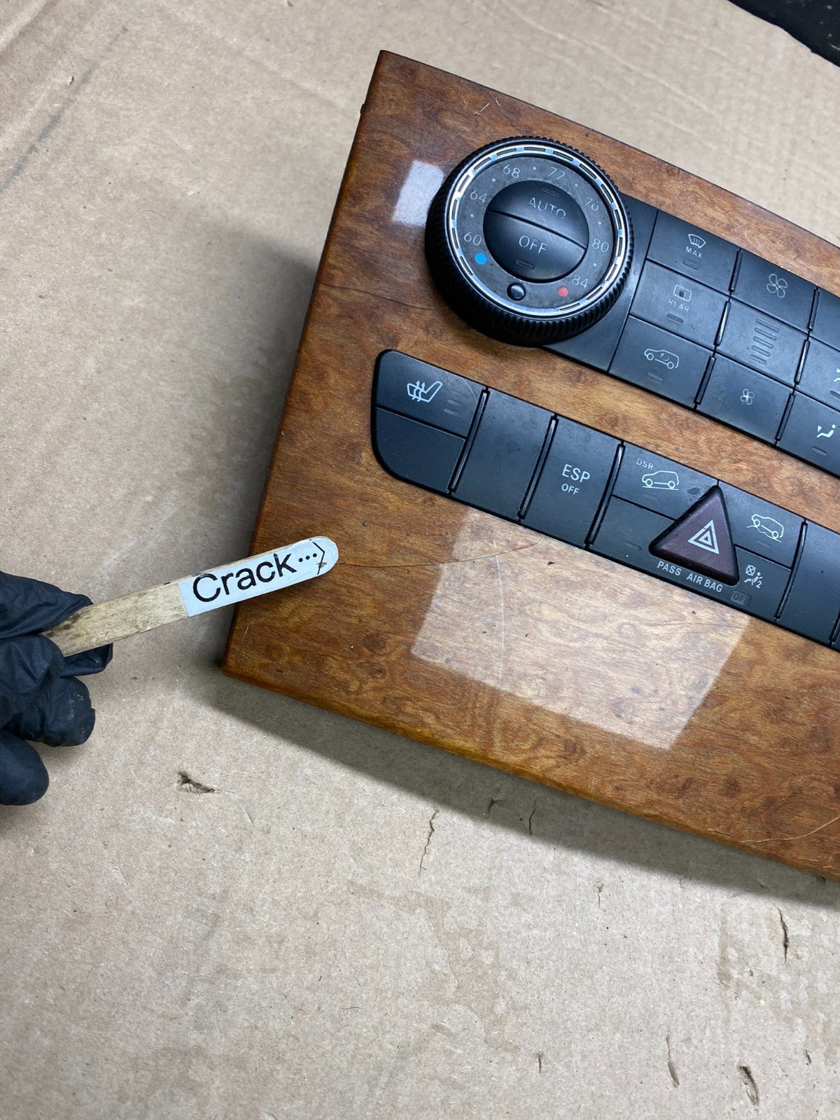 2006 to 2008 Mercedes W251 R350 AC Temp Heater Climate Control OEM Y9963 DG1