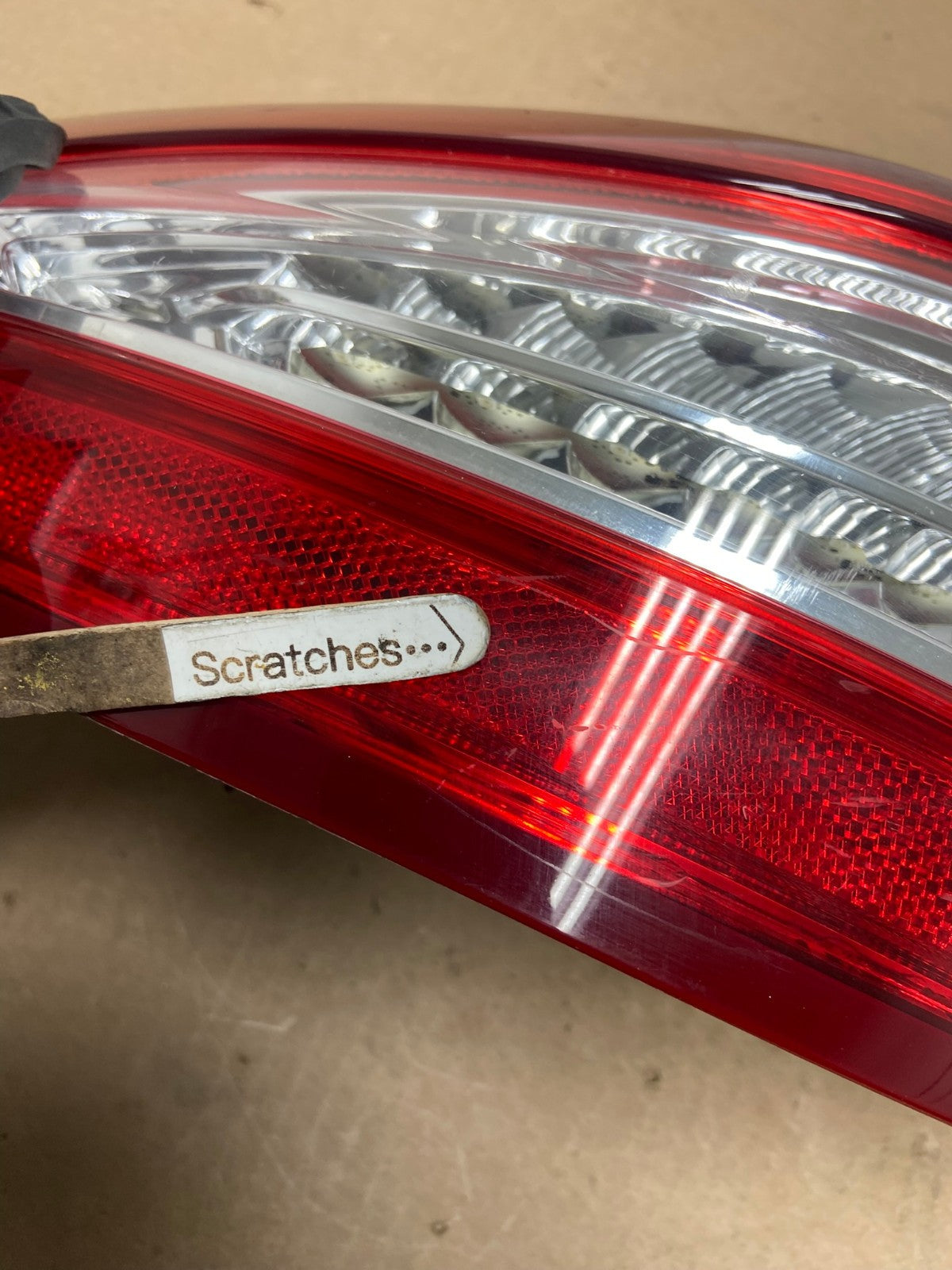 2013 to 2016 Ford Fusion Left Driver LH Side Tail Light AG4125 LK3