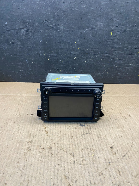 2012  Ford Expedition Explorer Radio CD Player Screen Display O7006 OEM DG0