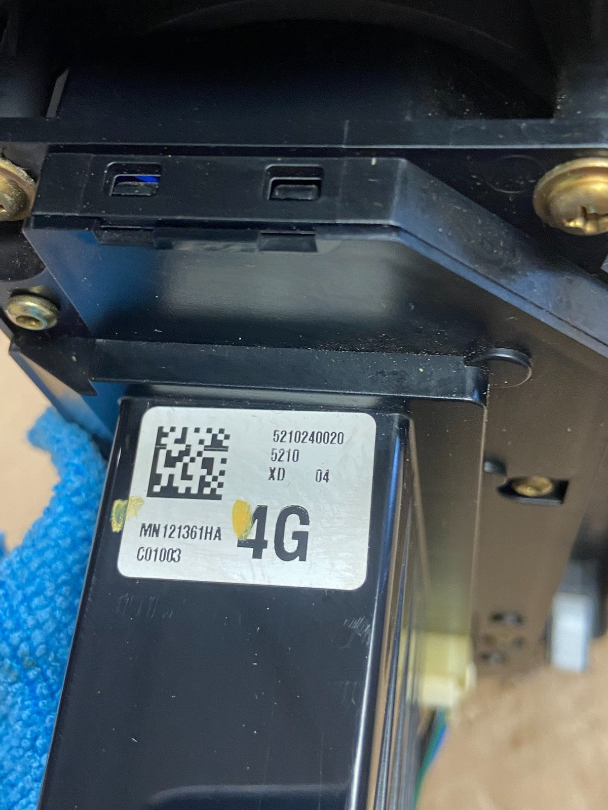 2006 to 2012 Mitsubishi Eclipse Heater AC Temp Climate Switch Panel ag8536 DG4