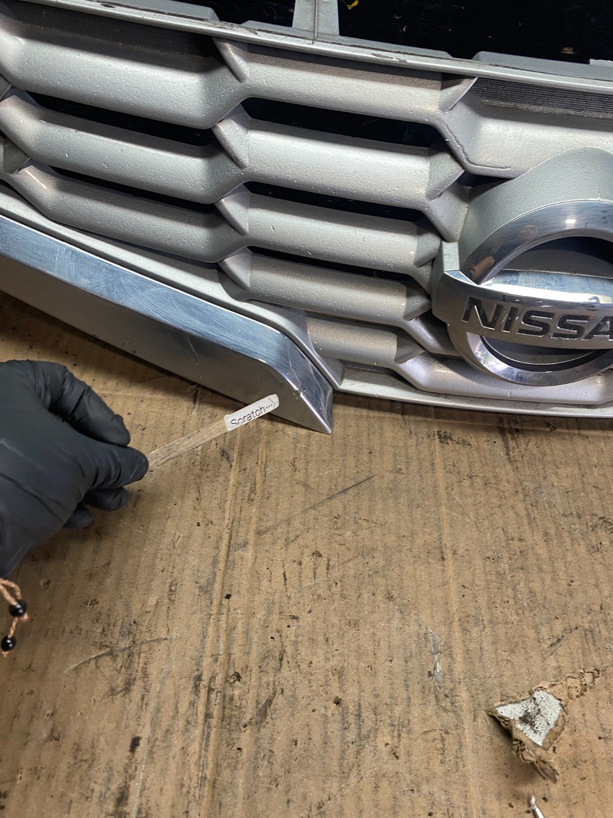2008 to 2009 Nissan Altima Coupe Front Upper Grill Grille OEM R7889 DG6