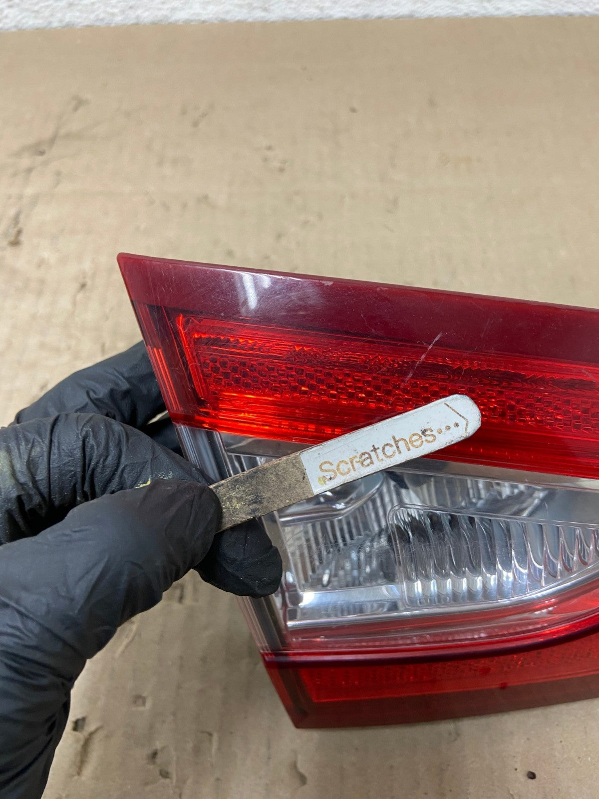 2013 to 2016 Ford Fusion Left Driver Side Tail Light Inner AI2251 LK4