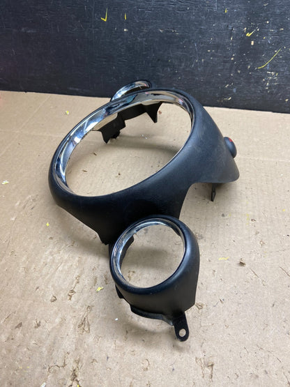 2007 to 2013 Mini Cooper Speedometer Cluster Gauge Bezel Trim Oem u4651 DG2