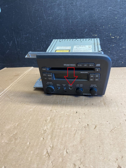 1999-2004 Volvo S80 Radio AM FM CD Cassete Tape Player Radio AI6370 DG1